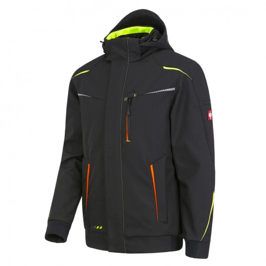 Zimska delovna jakna Engelbert Strauss e.s. motion 2020, vodoodporna in zaščitna.