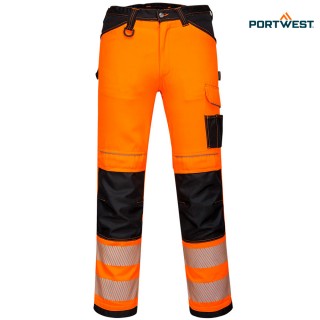 Dobrovidne delovne hlače Portwest PW340 Hi-Vis PW3