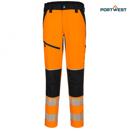 Dobrovidne delovne hlače Portwest T140 Stretch PW3