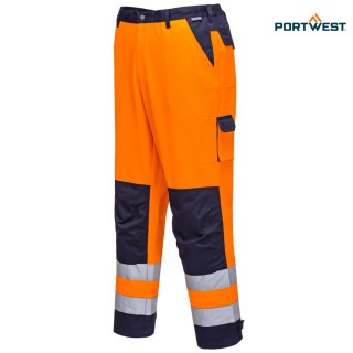 Dobrovidne delovne hlače Portwest TX51 Contrast Lyon