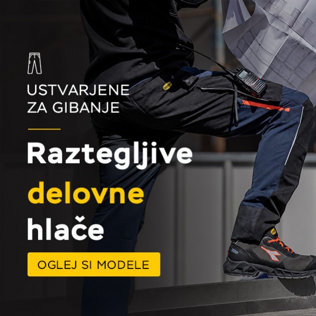 Raztegljive delovne hlače