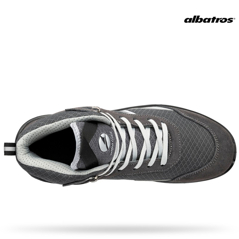 Albatros delovni čevlji Axis MID S1P FO SR, Delovna obutev, Visoki delovni čevlji, Ženski delovni čevlji, S1 / S1P