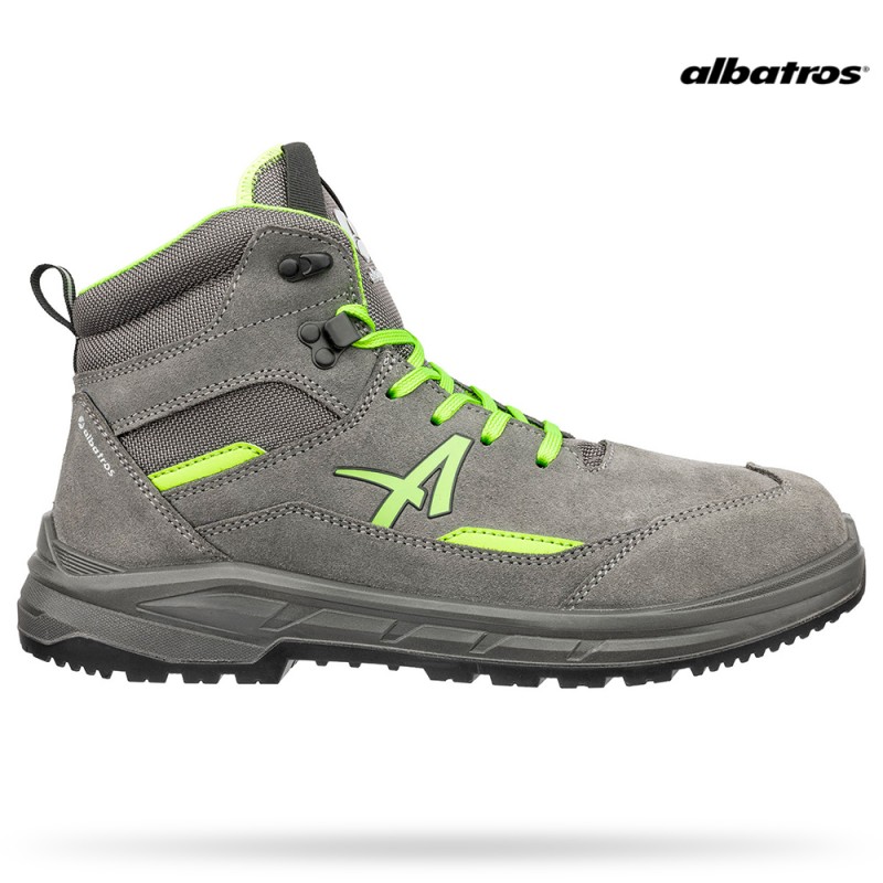 Moški visoki zaščitni delovni čevlji Albatros Vector S3 Mid