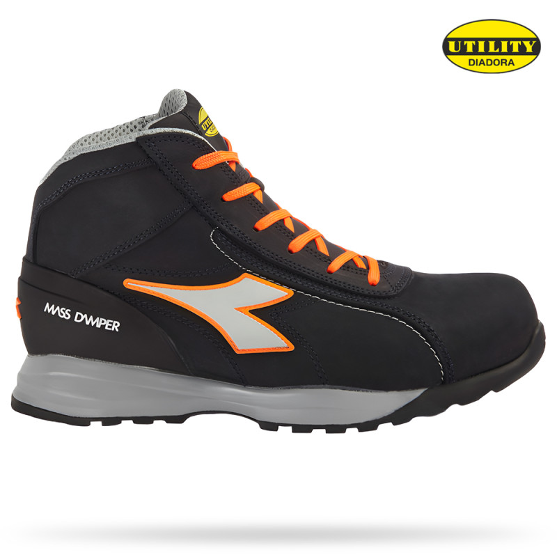 Diadora GLOVE MDS MID S3 HRO SRC 701.177662, Delovna obutev, Visoki delovni čevlji, Ženski delovni čevlji, S3