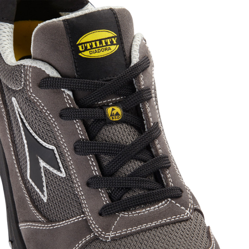 Diadora RUN TEXT LOW MET FREE S1PL FO SR ESD 701.179897, Delovna obutev, Nizki delovni čevlji, Ženski delovni čevlji, S1 / S1P, ESD