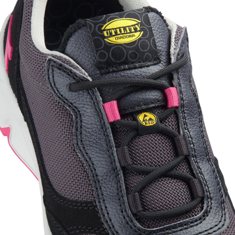 Diadora ATHENA TEXT LOW S1PL FO SR ESD 701.179903, Delovna obutev, Nizki delovni čevlji, Ženski delovni čevlji, S1 / S1P, ESD