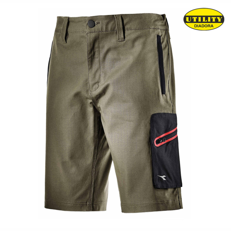Diadora BERMUDA STRETCH 702.170018, Delovna oblačila, Delovne kratke hlače