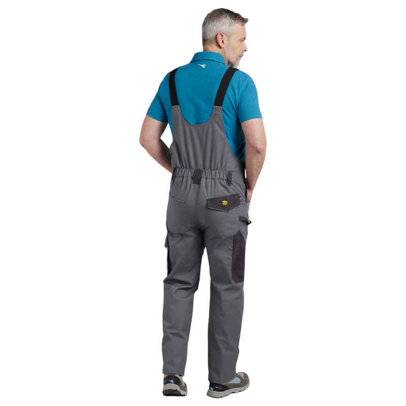 Diadora BIB OVERALL POLY 702.161755, Delovna oblačila, Delovne hlače z naramnicami