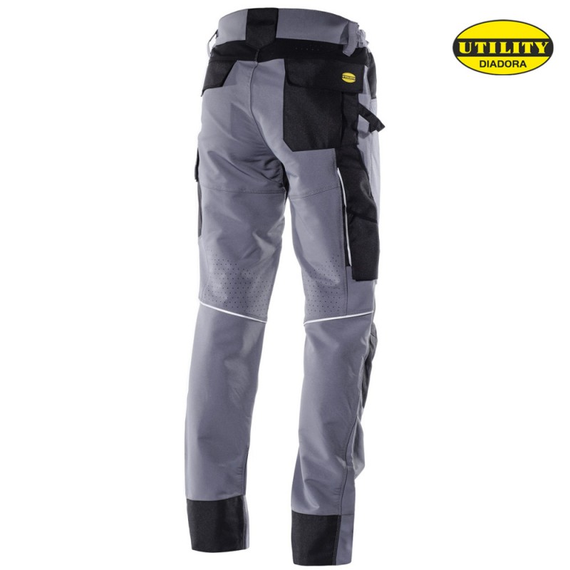 Diadora delovne hlače CARBON PERFORMANCE 702.175554, Delovna oblačila, Delovne hlače do pasu