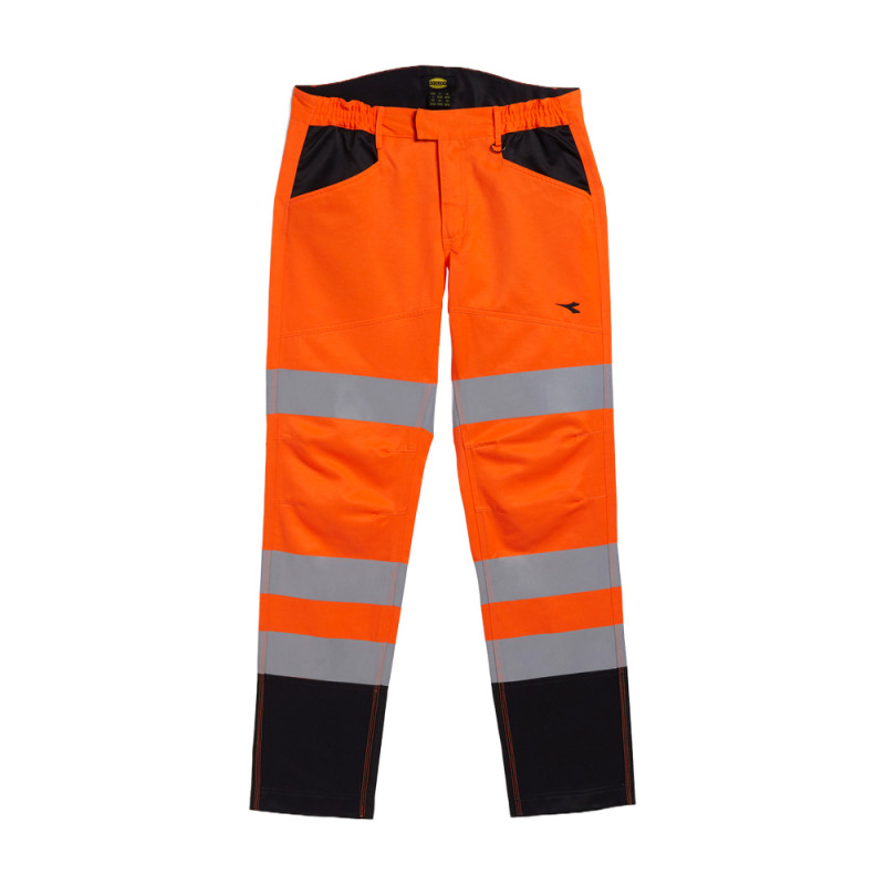Diadora HV EN 20471-2013 2 702.176235, Delovna oblačila, Dobrovidna delovna oblačila, Dobrovidne delovne hlače, Dobrovidne delovne hlače do pasu