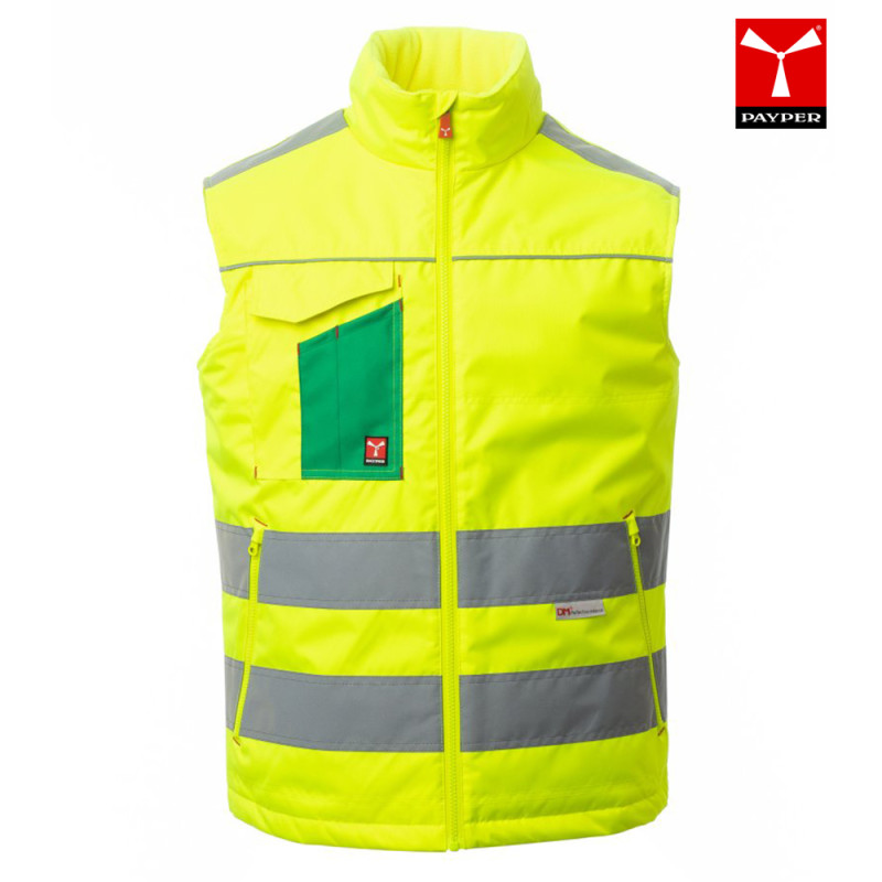 Payper delovni brezrokavnik Task - dobroviden Hi-Vis, Delovni brezrokavniki - telovniki