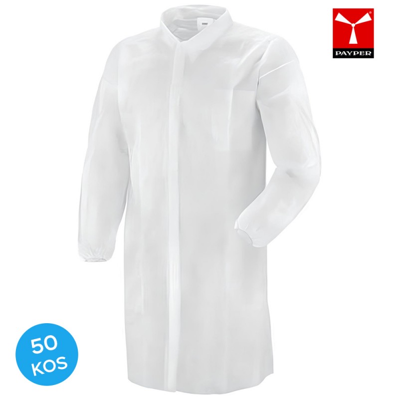 Payper delovni plašč PP-U-02 - 50 KOS, Delovna oblačila, Delovni plašči