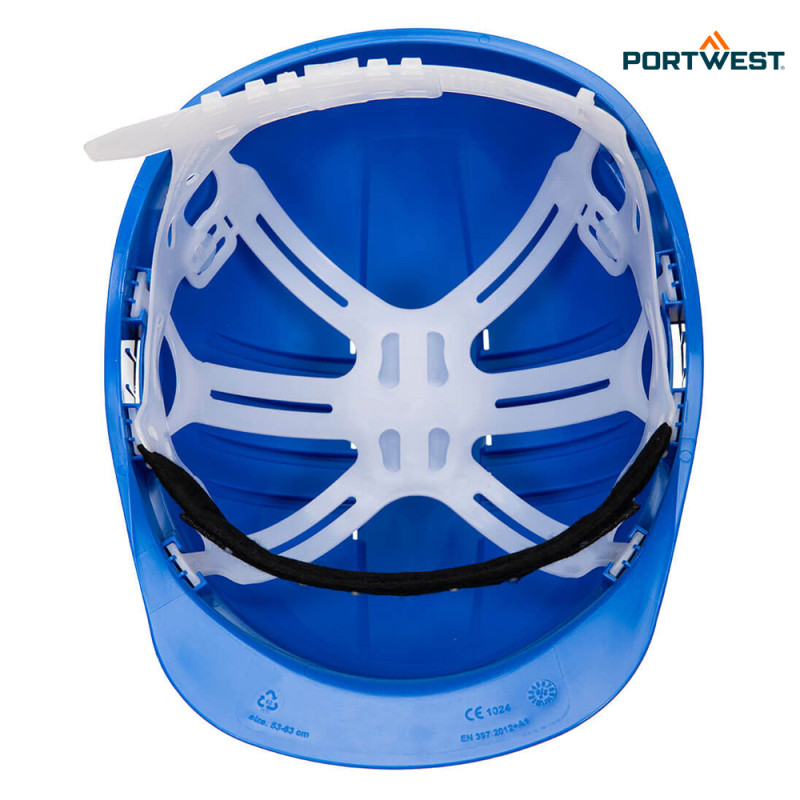 Portwest varnostna čelada Expertline z drsno sponko PS60, Zaščita glave, Zaščitne čelade in vizirji, Zaščitne čelade