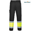 Portwest dobrovidne delovne hlače E049 Service Hi-Vis Razred 1, Dobrovidna delovna oblačila, Dobrovidne delovne hlače, Dobrovidne delovne hlače do pasu