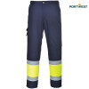 Portwest dobrovidne delovne hlače E049 Service Hi-Vis Razred 1, Dobrovidna delovna oblačila, Dobrovidne delovne hlače, Dobrovidne delovne hlače do pasu