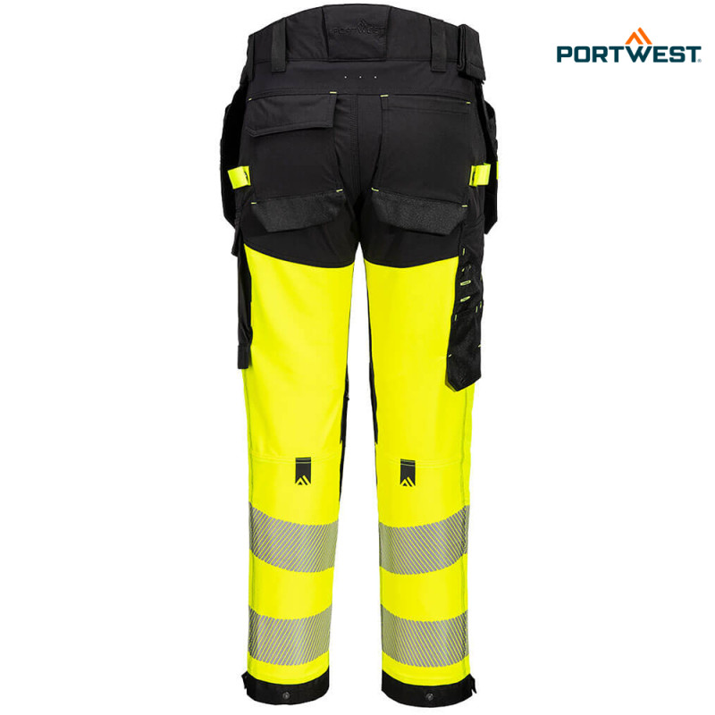 Portwest dobrovidne delovne hlače EV442 Hi-Vis razred 1, Dobrovidna delovna oblačila, Dobrovidne delovne hlače, Dobrovidne delovne hlače do pasu