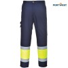 Portwest dobrovidne delovne hlače L049 Service Hi-Vis razred 1, Dobrovidna delovna oblačila, Dobrovidne delovne hlače, Dobrovidne delovne hlače do pasu