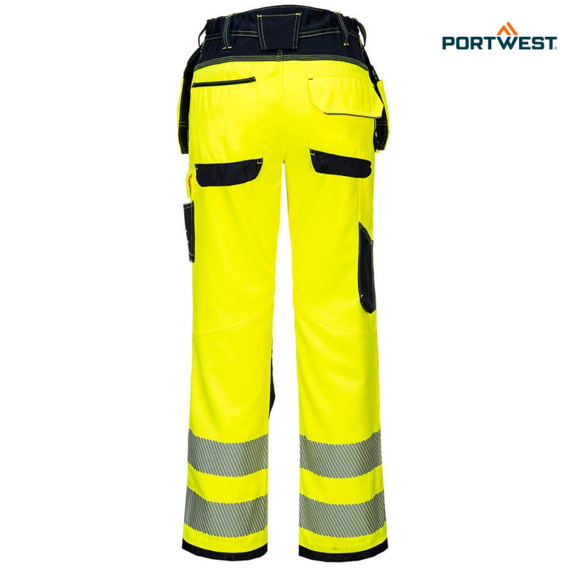 Portwest dobrovidne delovne hlače PW306 PW3, Dobrovidna delovna oblačila, Dobrovidne delovne hlače, Dobrovidne delovne hlače do pasu