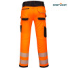 Portwest dobrovidne delovne hlače PW340 Hi-Vis PW3, Dobrovidna delovna oblačila, Dobrovidne delovne hlače, Dobrovidne delovne hlače do pasu