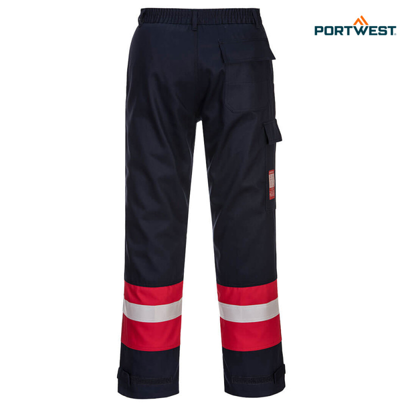 Portwest multinorm delovne hlače Bizflame Plus FR56, Multinorm delovna oblačila, Multinorm delovne hlače, Multinorm delovne hlače do pasu
