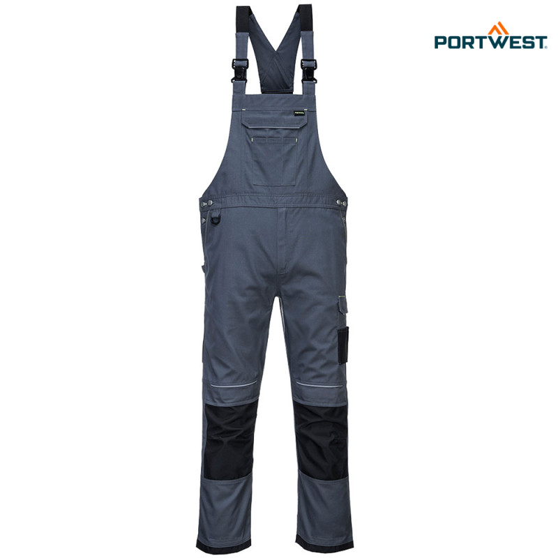 Portwest delovne hlače z naramnicami PW346 - PW3, Delovna oblačila, Delovne hlače z naramnicami