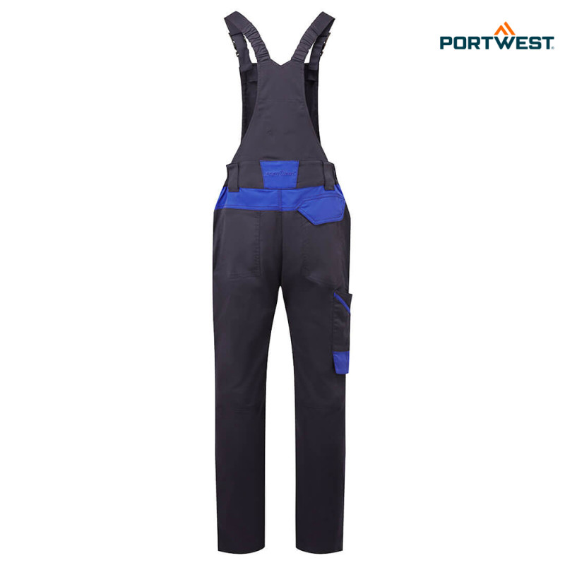 Portwest delovne hlače za industrijsko pranje T746 - WX3, Delovna oblačila, Delovne hlače z naramnicami