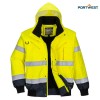 Portwest C465 bomber 3-v-1 Hi-Vis , Delovna oblačila, Delovne jakne in bunde