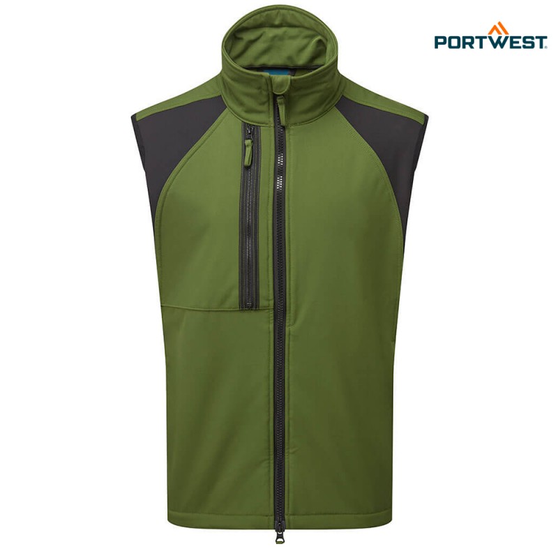 Portwest delovni brezrokavnik CD876 Softshell Eco WX2, Delovna oblačila, Delovni brezrokavniki - telovniki