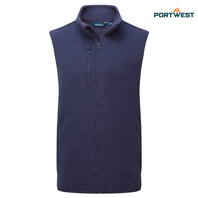 Portwest F417 - Flis brezrokavnik, Delovna oblačila, Delovni brezrokavniki - telovniki, Zgornji deli