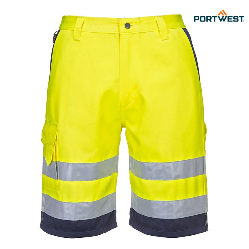 Portwest delovne kratke hlače L043, Dobrovidna delovna oblačila, Dobrovidne delovne hlače, Dobrovidne delovne kratke hlače