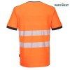 Portwest dobrovidna delovna majica PW310 Hi-Vis PW3 - V izrez, Dobrovidna delovna oblačila, Dobrovidne delovne majice, Dobrovidne majice s kratkimi rokavi