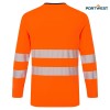 Portwest dobrovidna delovna majica DX416 Hi-Vis DX4, Dobrovidna delovna oblačila, Dobrovidne delovne majice, Dobrovidne majice z dolgimi rokavi