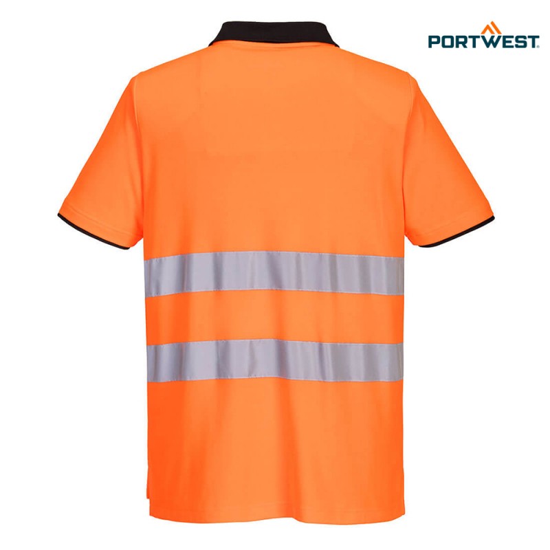 Portwest dobrovidna delovna polo majica PW212 Hi-Vis PW2, Dobrovidna delovna oblačila, Dobrovidne delovne majice, Dobrovidne polo majice