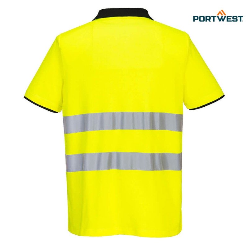 Portwest dobrovidna delovna polo majica PW212 Hi-Vis PW2, Dobrovidna delovna oblačila, Dobrovidne delovne majice, Dobrovidne polo majice