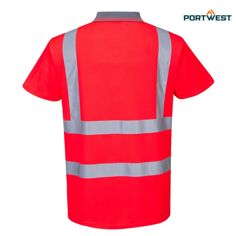 Portwest dobrovidna delovna polo majica S477 Hi-Vis, Dobrovidna delovna oblačila, Dobrovidne delovne majice, Dobrovidne polo majice