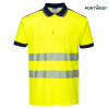 Portwest dobrovidna delovna polo majica T180 PW3 Hi-Vis, Dobrovidna delovna oblačila, Dobrovidne delovne majice, Dobrovidne polo majice