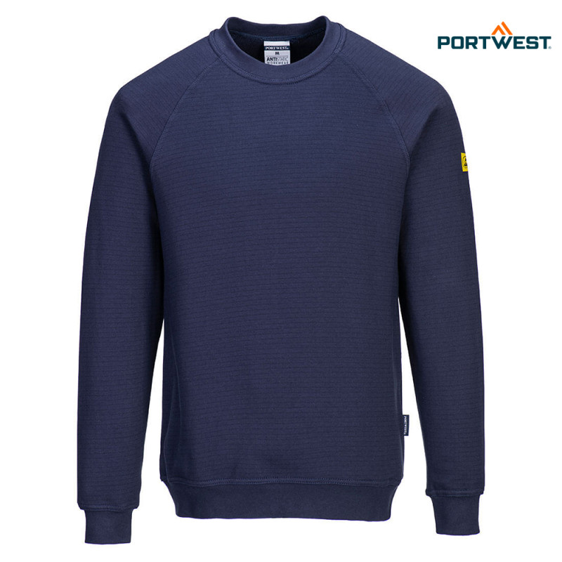 Portwest antistatični delovni pulover ESD AS24, Delovna oblačila, Delovni puloverji