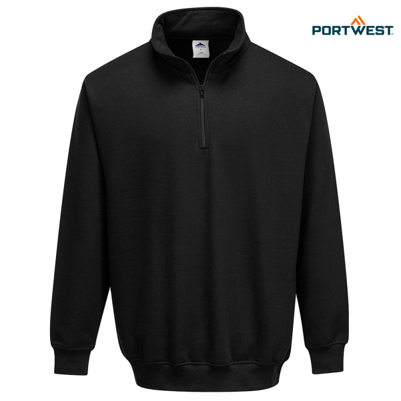 Portwest delovni pulover s kratko zadrgo Sorrento B309, Delovna oblačila, Delovni puloverji