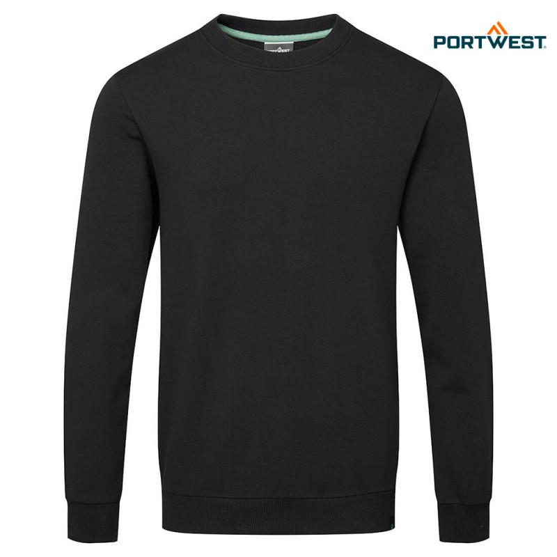Portwest delovni pulover iz organskega bombaža EC300, Delovna oblačila, Delovni puloverji