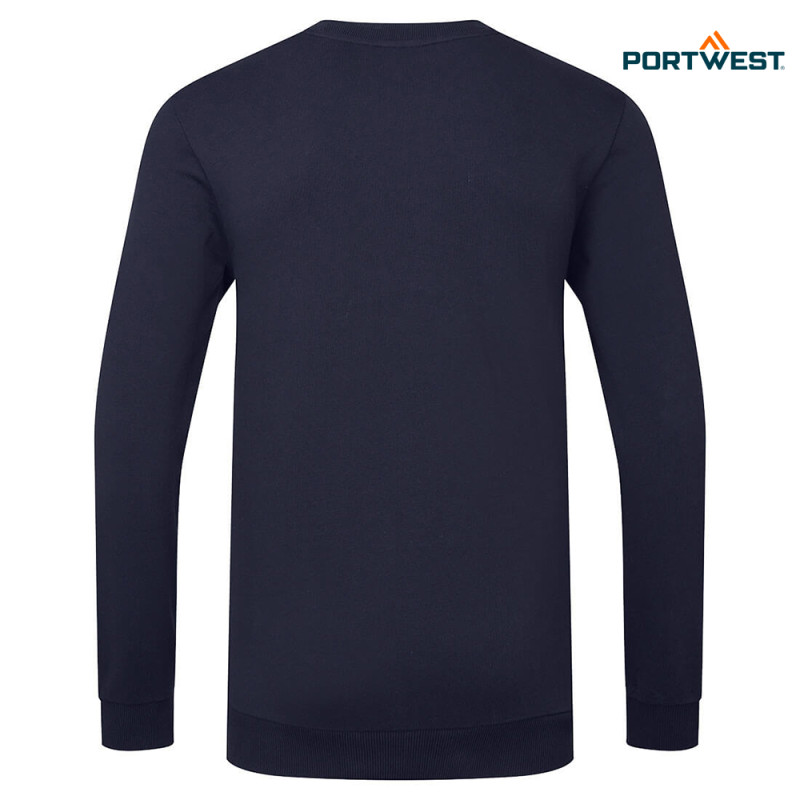 Portwest delovni pulover iz organskega bombaža EC300, Delovna oblačila, Delovni puloverji