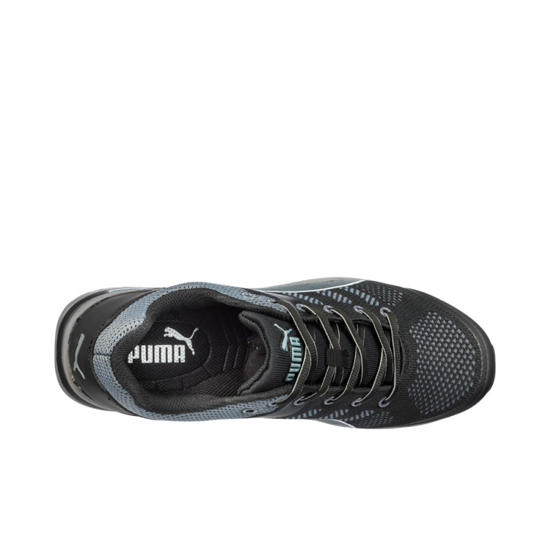 Puma 64.317 / 64.316 Elevate Knit Black Low S1P ESD HRO SRC, Delovna obutev, Nizki delovni čevlji, S1 / S1P, ESD