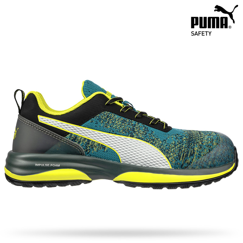 Puma 64.452 / 64.454 / 64.455 CHARGE ORANGE LOW S1P ESD HRO SRC, Delovna obutev, Nizki delovni čevlji, Ženski delovni čevlji, S1 / S1P, ESD