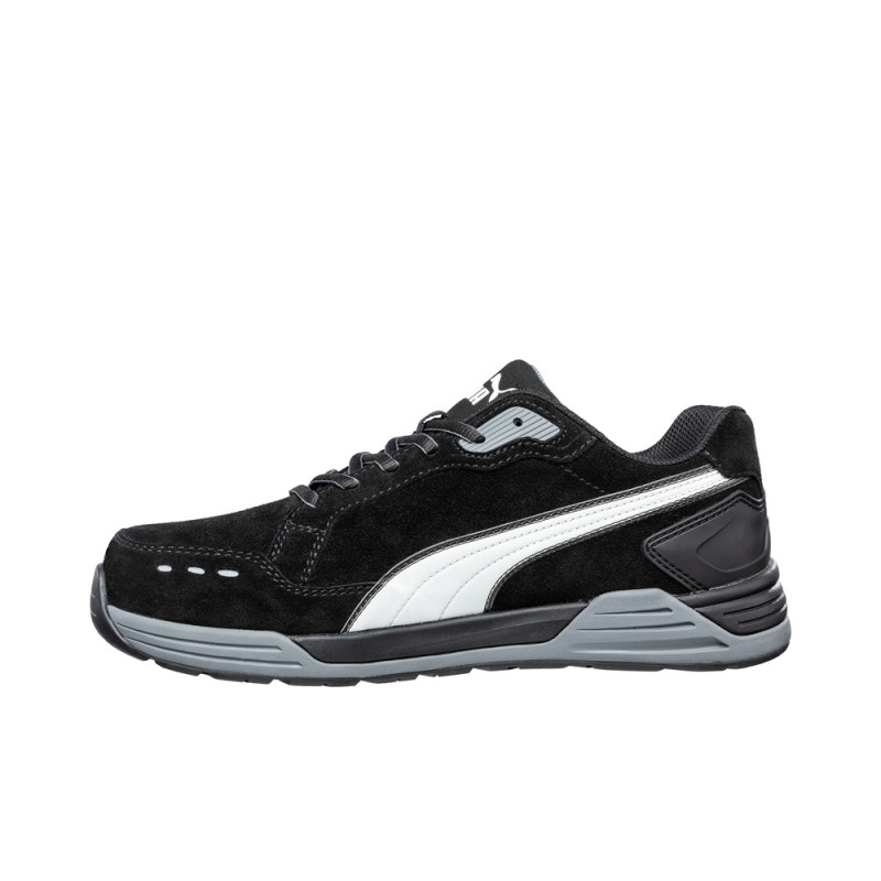 Puma 64.463 / 64.461 / 64.465 AIRTWIST BLACK LOW S3 ESD HRO SRC, Delovna obutev, Nizki delovni čevlji, S3, ESD