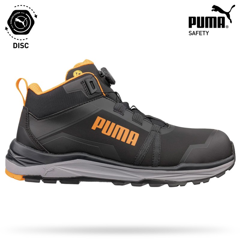 Puma delovni čevlji Kanyon Mid Disc S3S ESD Puma delovni čevlji Kanyon Mid Disc S3S ESD FO HRO SR