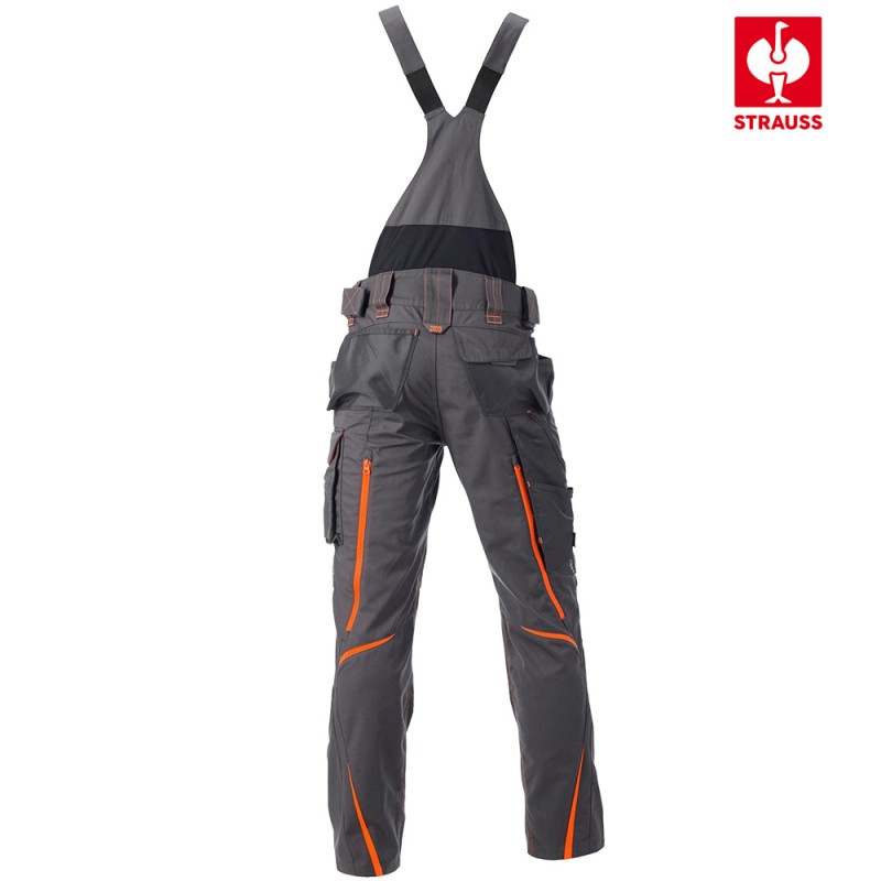 Engelbert Strauss delovne hlače z naramnicami e.s. motion 2020, Delovna oblačila, Delovne hlače z naramnicami