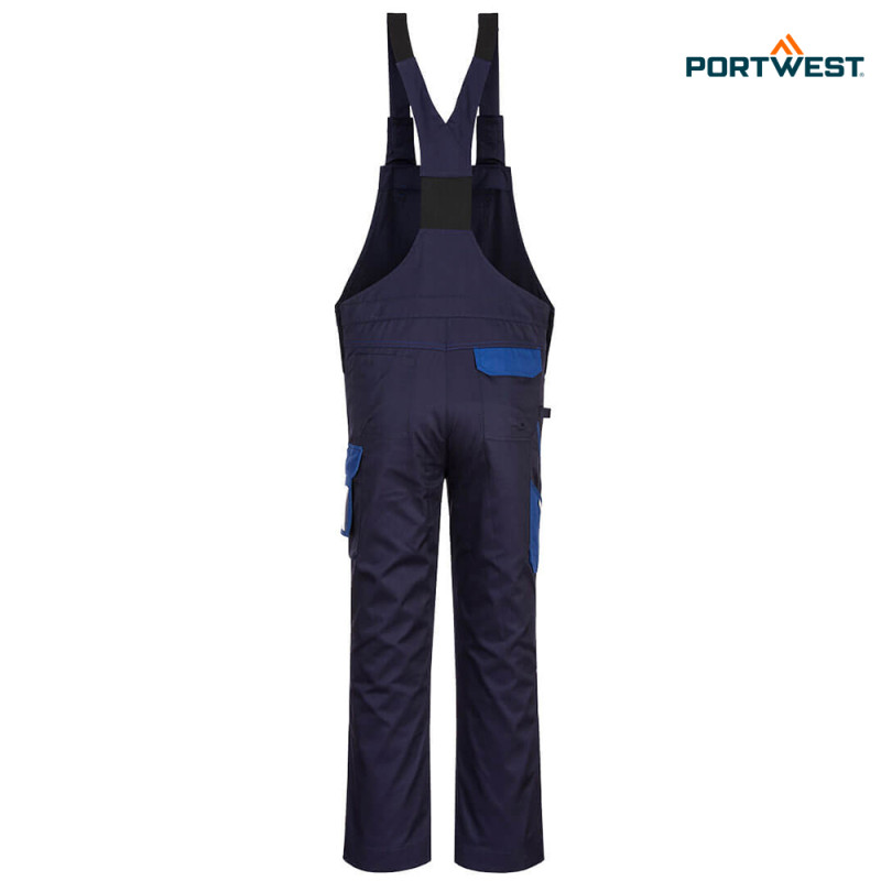 Portwest delovne hlače z naramnicami PW243 - PW2, Delovna oblačila, Delovne hlače z naramnicami