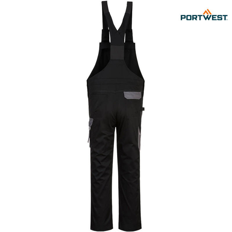 Portwest delovne hlače z naramnicami PW243 - PW2, Delovna oblačila, Delovne hlače z naramnicami