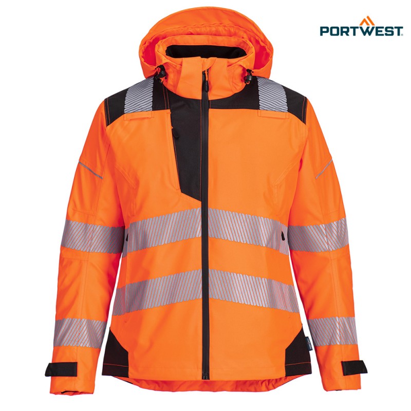 Portwest PW389 - Ženska dežna jakna PW3 Hi-Vis, Delovna oblačila, Delovne jakne in bunde