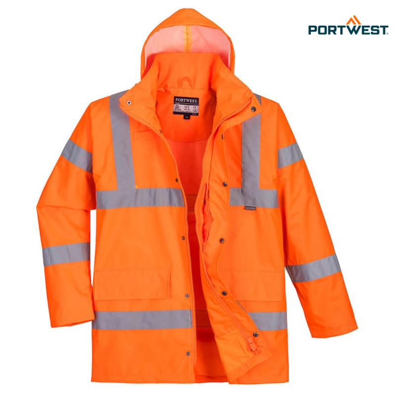 Portwest RT60 - Zračna dežna jakna Traffic Hi-Vis, Delovna oblačila, Delovne jakne in bunde