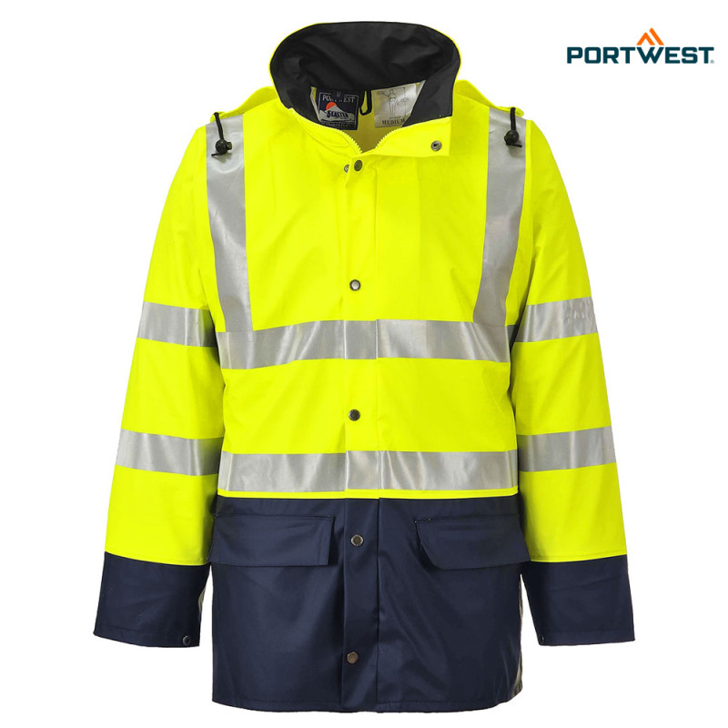 Portwest S496 - Kontrastna dežna jakna Sealtex Ultra Hi-Vis, Delovna oblačila, Delovne jakne in bunde
